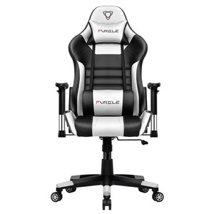 Furgle gaming chair white with ultra soft leather boss chair office chair furniture wcg game computer chair play free shipping