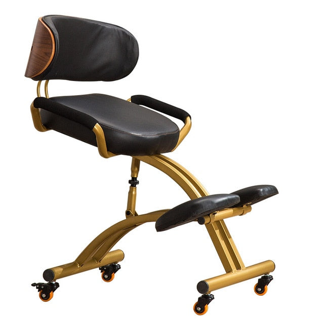 Canberra - Adjustable ergonomic kneeling chair designed to address orthopaedic back pain.