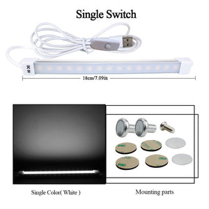 18CM 35CM USB LED Bar lights DC 5V Hard Rigid Led Tube Bulb Desk lamp Light Strip Book Reading Study Office Work Children Night