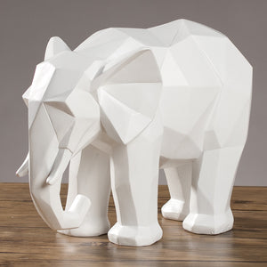 Elephant Abstract Sculpture
