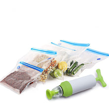 Load image into Gallery viewer, Vacuum bag sealer for food storage including 5 re-usable bags and the pump