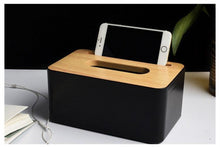 Load image into Gallery viewer, large banbo tissue box holder for storing your phone