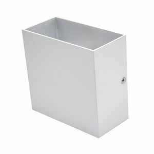 white frame of the cube light