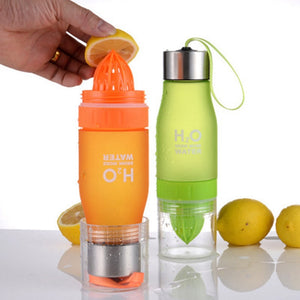 Carry Bottle 650ML H2O Fruit Infuser Drinkware For Outdoor