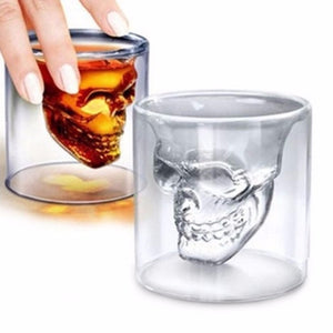 skull inside my shot glass set funkChez