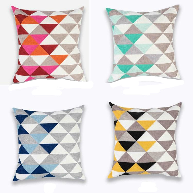 4 cushion covers from the Nortica cushion cover collection FunkChez