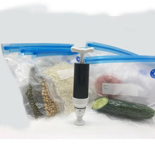 Load image into Gallery viewer, Vacuum bag sealer for food storage including 5 re-usable bags and the pump