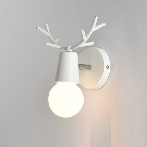 Ahorn wall lamp with white base and bulb FunkChez