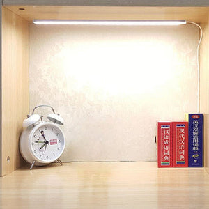 Portable USB LED Desk Table Lamp Light 5V LED Strip Rigid Bar Lights for Book Reading Study Office Work Children Night Light