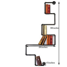 Load image into Gallery viewer, INDUSTRIAL BOOK RACK
