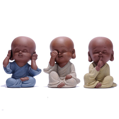 speak no evil, hear no evil and see no evil mini baby figurines