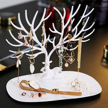 Load image into Gallery viewer, Nordic styled Deer Antler  Jewelry Hanger Stand &amp; Tray - Reduced Pricing Offer 26-29/08