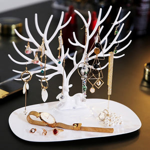 Nordic styled Deer Antler  Jewelry Hanger Stand & Tray - Reduced Pricing Offer 26-29/08
