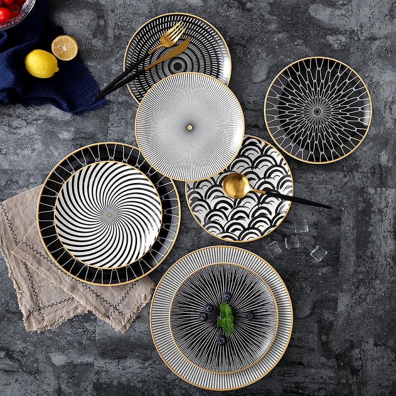 A collection of 6 piece Sephora dinner plates - Funkchez