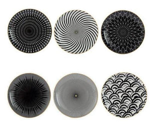 A collection of 6 piece Sephora dinner plates - Funkchez