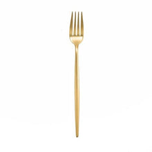 Load image into Gallery viewer, Classy Ains Gold plated cutlery fork