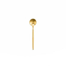 Load image into Gallery viewer, Classy Ains Gold plated cutlery small spoon