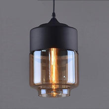 Load image into Gallery viewer, URBANE PENDANT BLACK AND AMBER LIGHTS - FUNKCHEZ