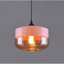 Load image into Gallery viewer, URBANE PINK AND AMBER PENDANT LIGHT - FUNKCHEZ